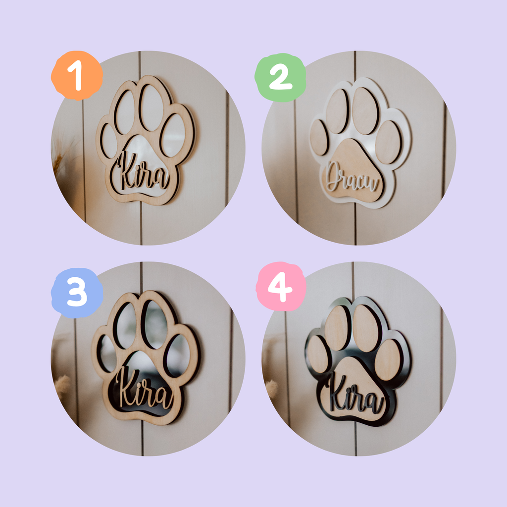 Hunde Namensschild - Personalisiert