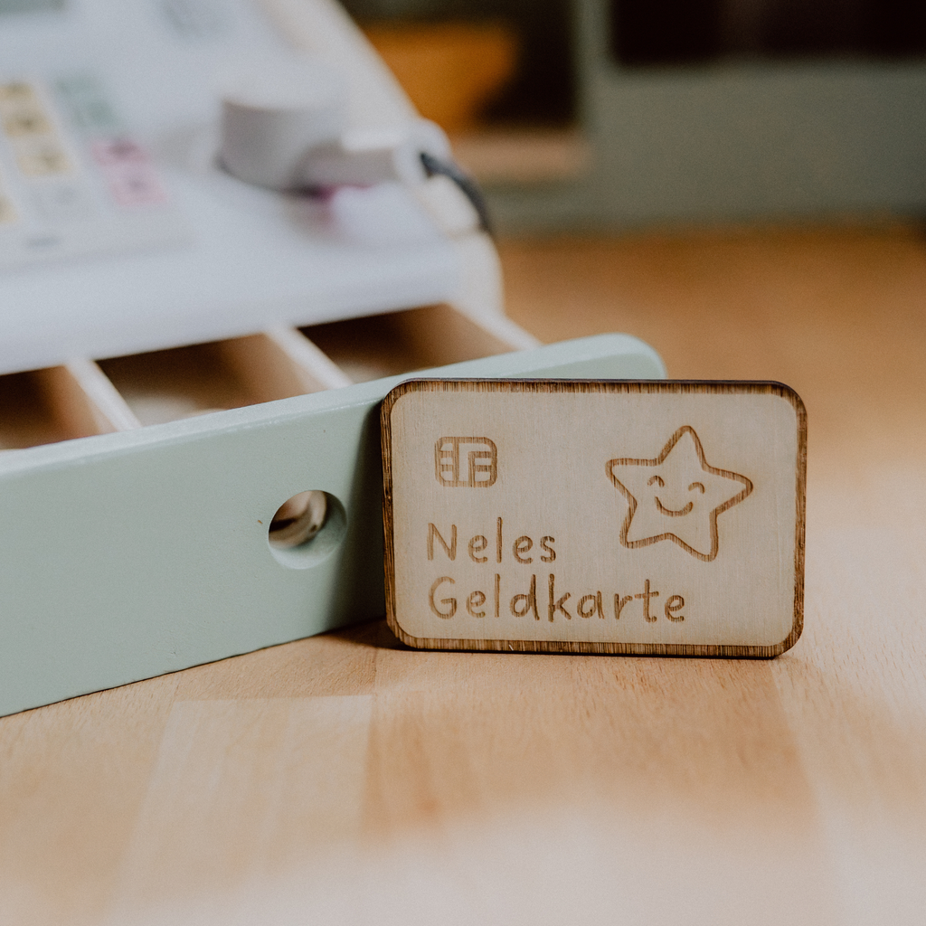 Geldbeutel mit Spielgeld & Geldkarte