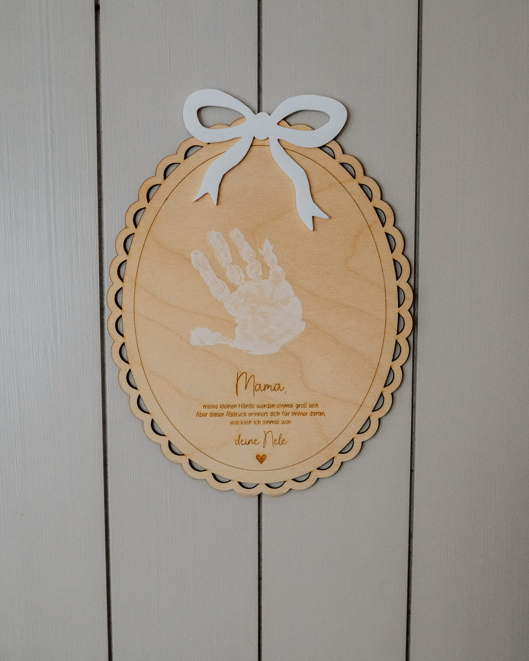 Handabdruck - für die Ewigkeit