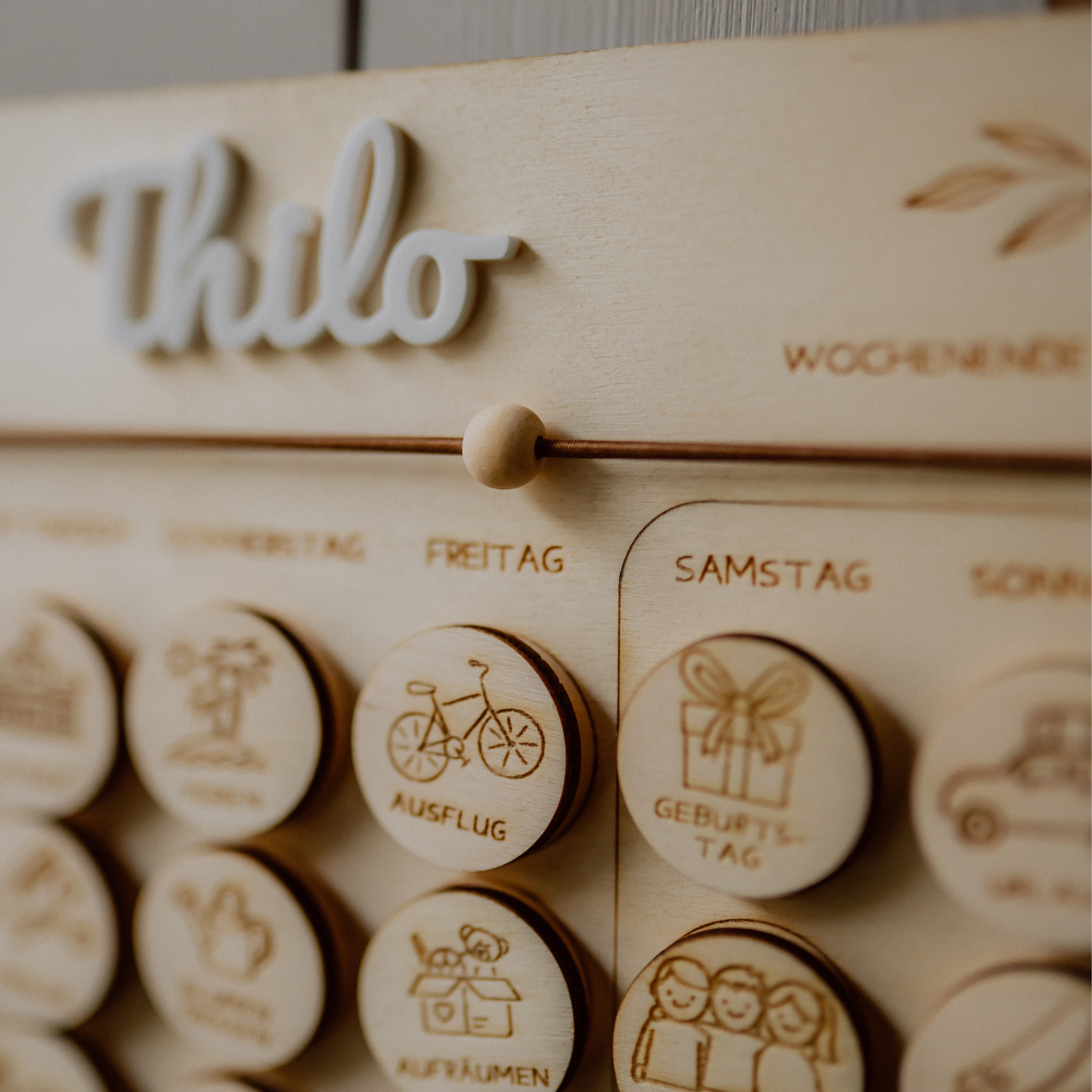 Wochenplaner für Kindergarten- & Schulkinder