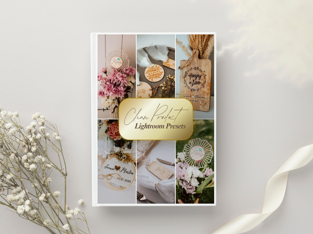 Clean Product Collection – 4 Lightroom Presets für Produktfotografie