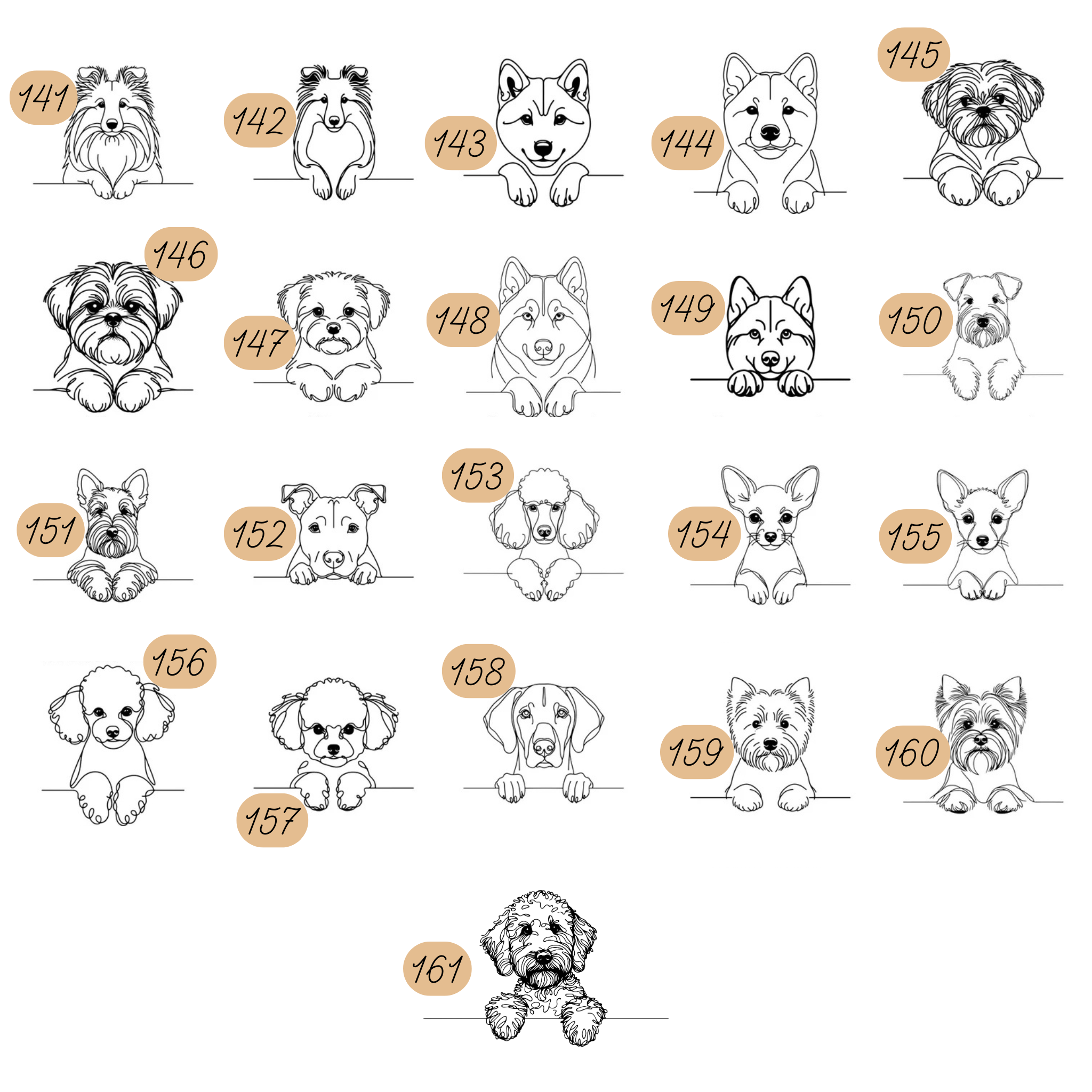 Personalisiertes Hundebild aus Holz im Acryl-Rahmen (rechteckig)