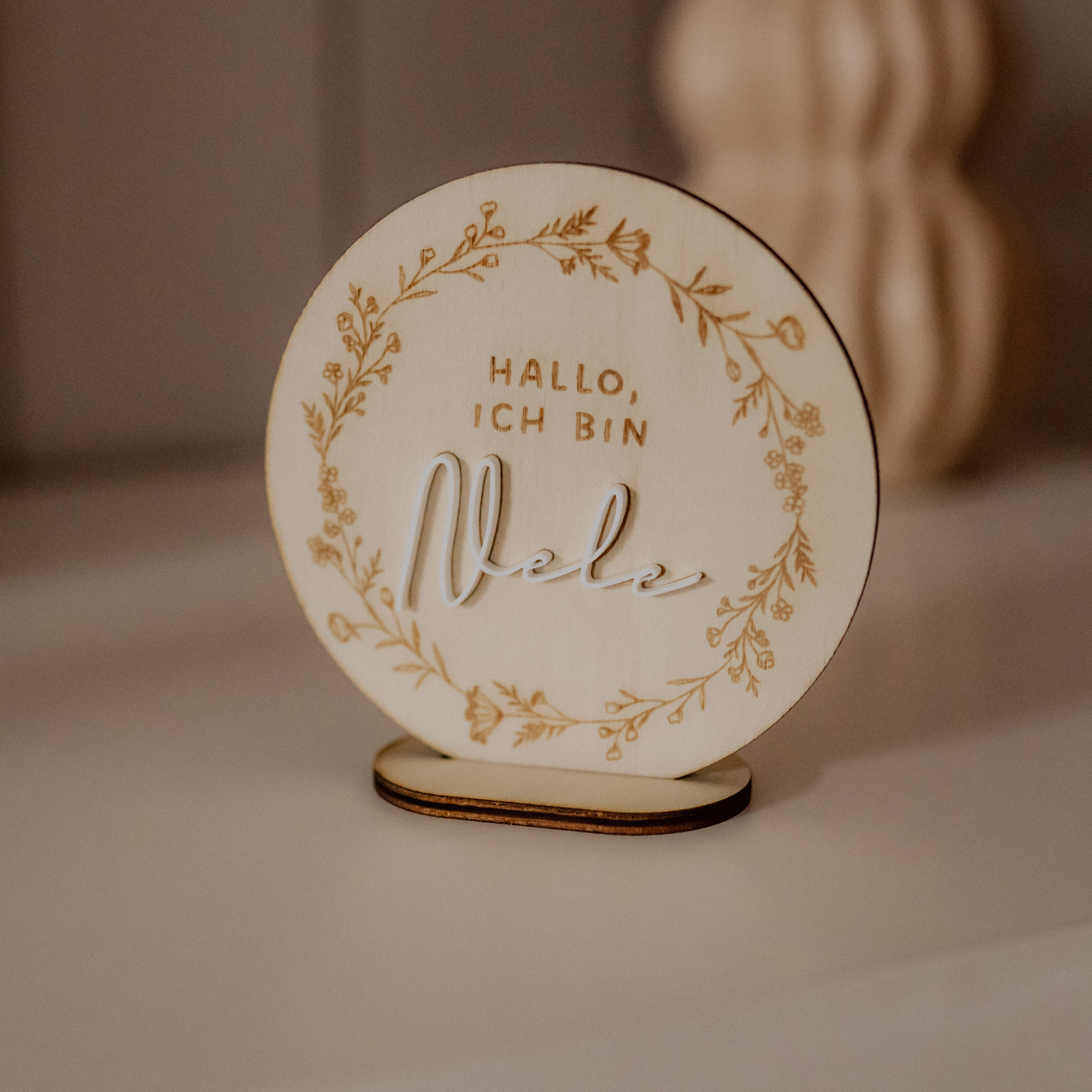 Meilenstein Karte - Hallo, ich bin's