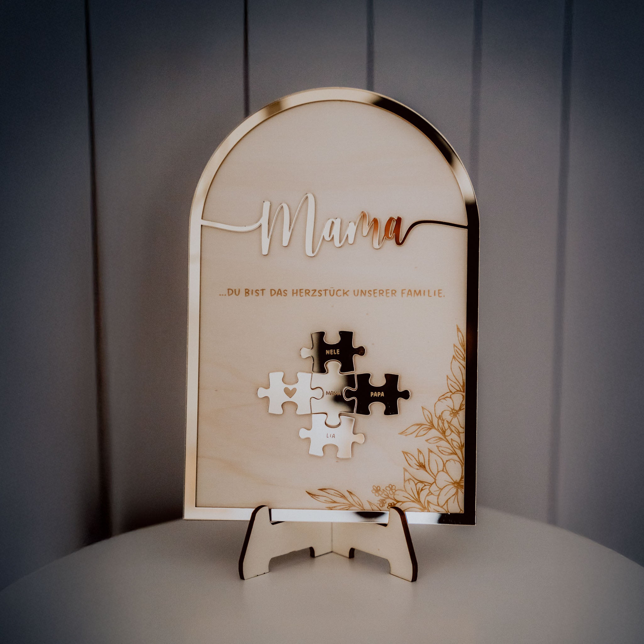 Du bist unser Mittelpunkt - Puzzle Dekoration