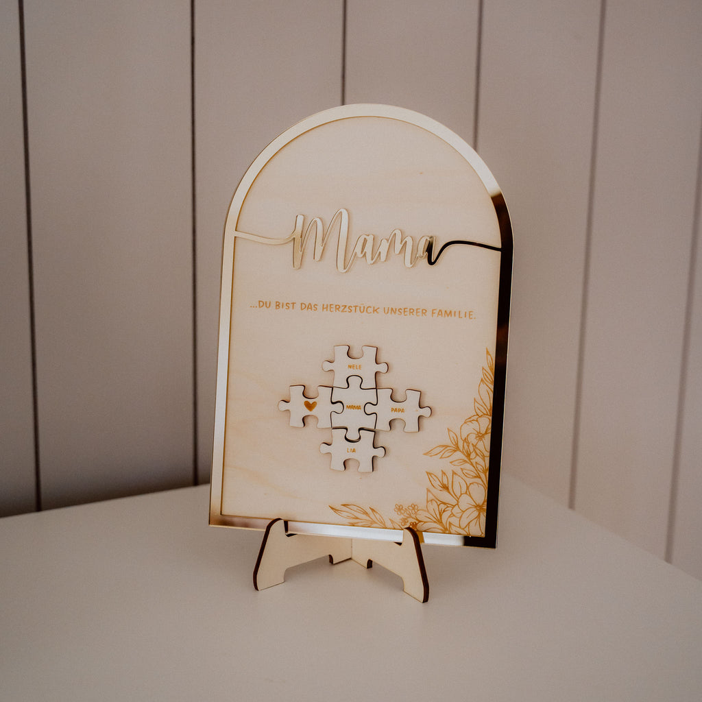 Du bist unser Mittelpunkt - Puzzle Dekoration
