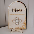 Du bist unser Mittelpunkt - Puzzle Dekoration