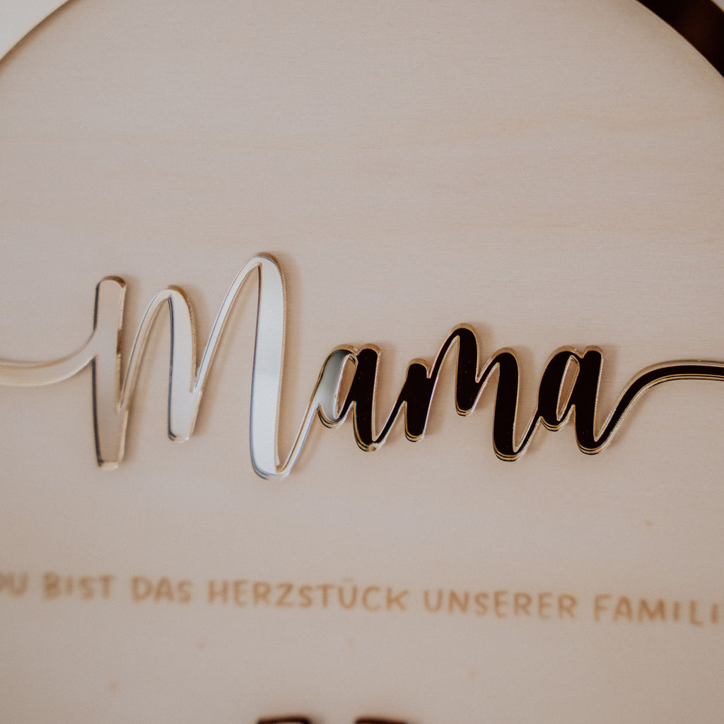 Du bist unser Mittelpunkt - Puzzle Dekoration