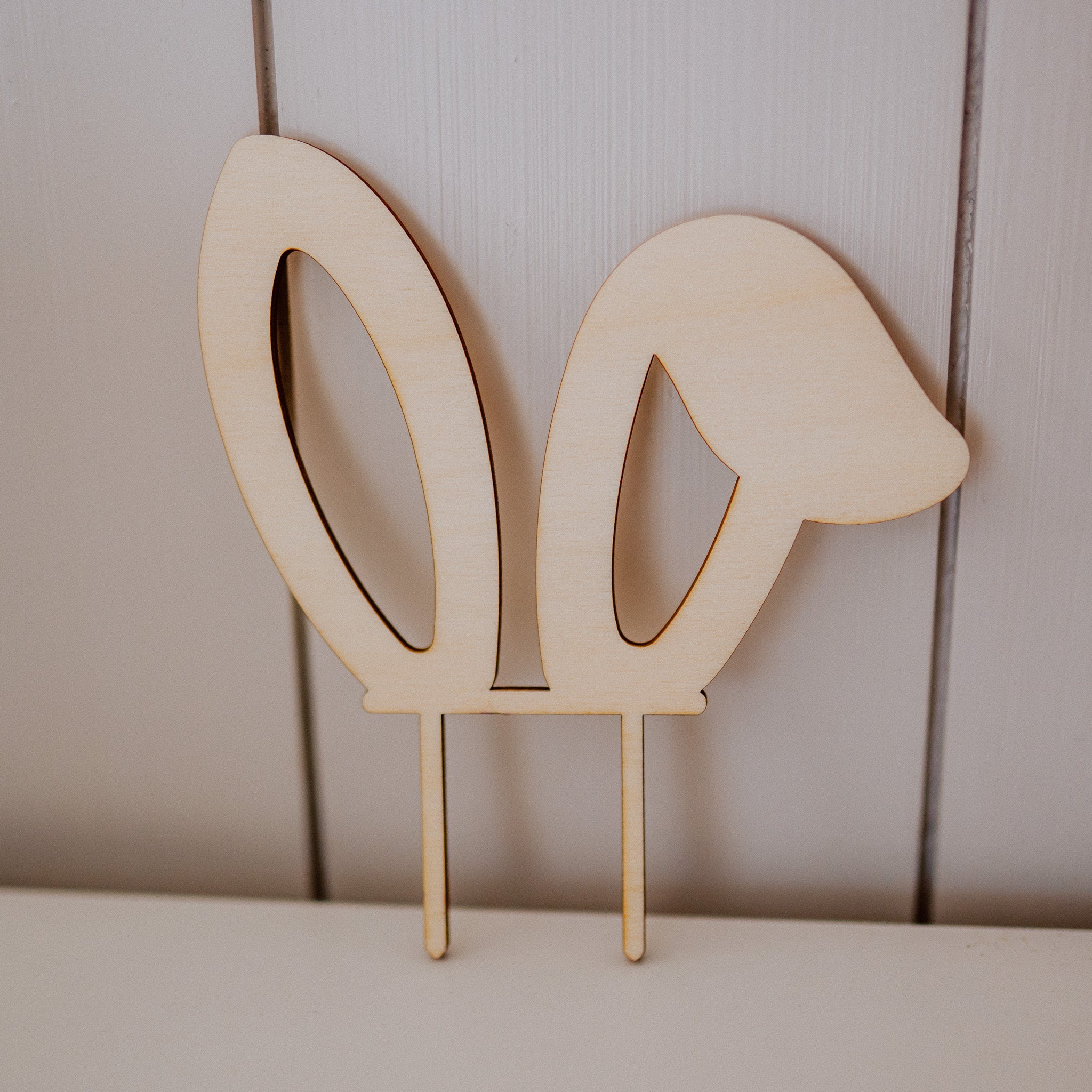 Hasenohren Deko-Stecker für Blumen und Kuchen