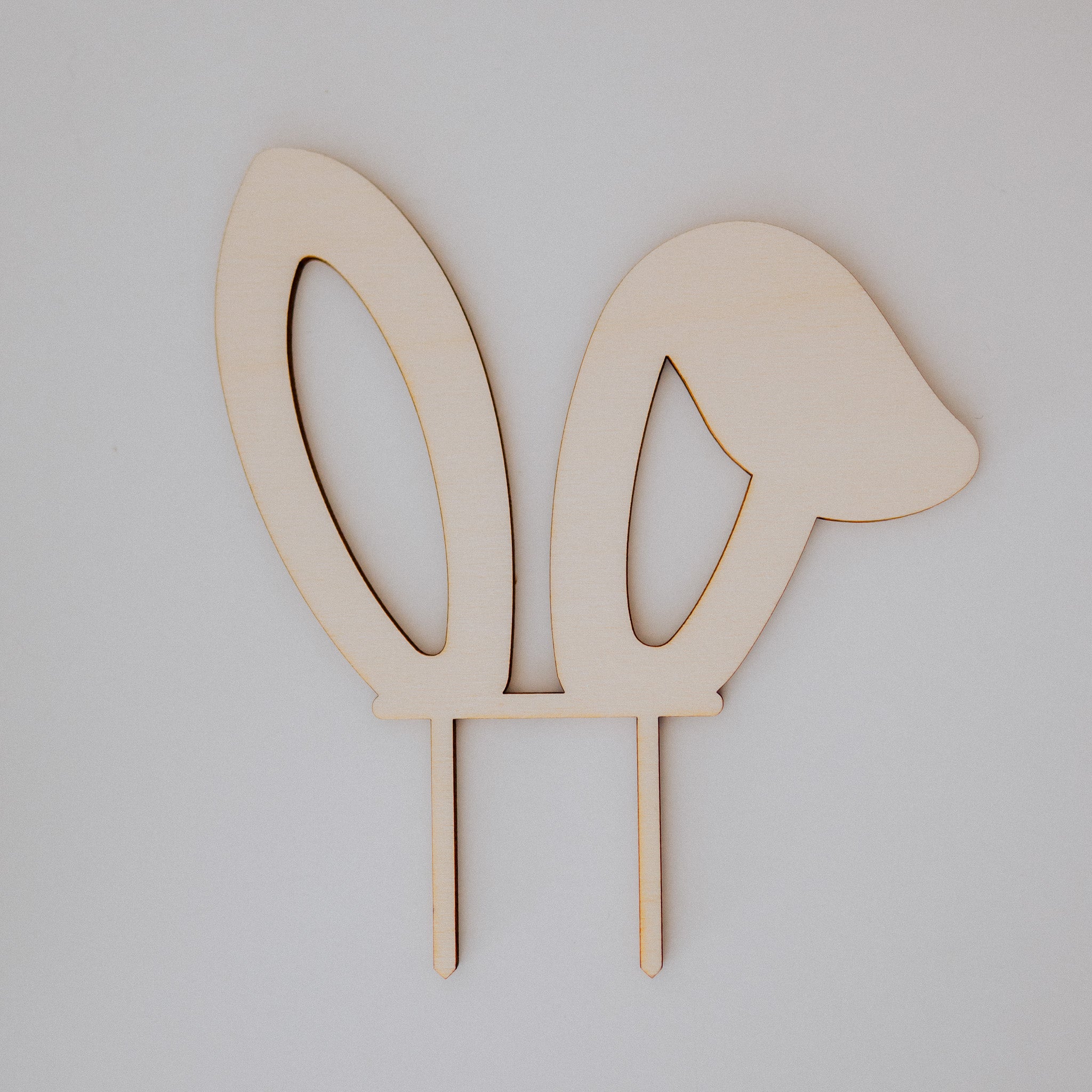 Hasenohren Deko-Stecker für Blumen und Kuchen