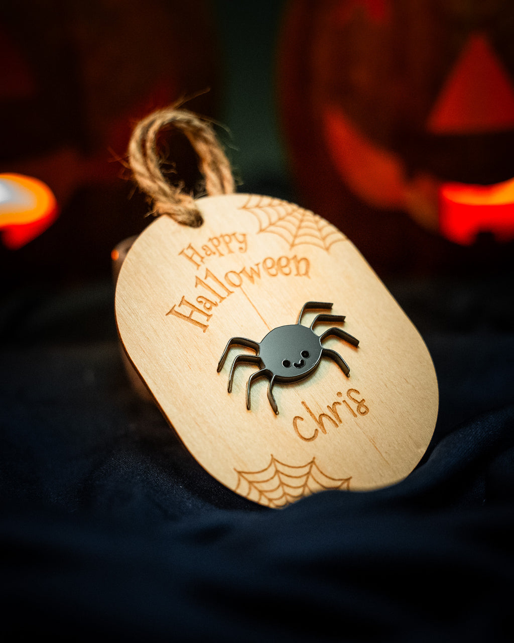 Halloween - Boo Basket Anhänger personalisiert