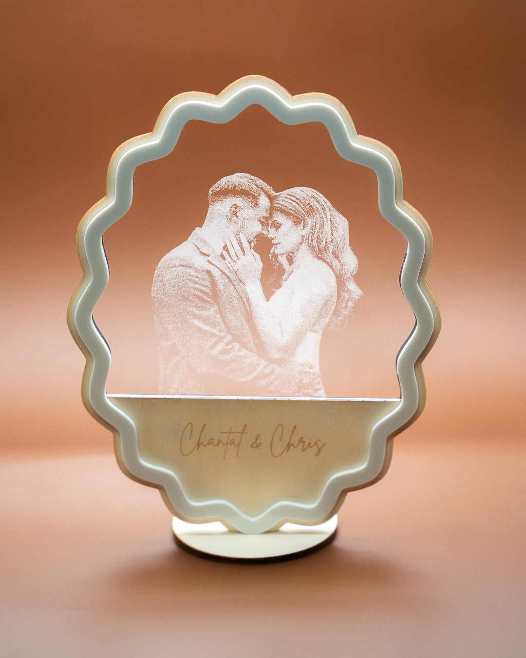 Eure Liebe, verewigt – Personalisiertes Acryl Foto