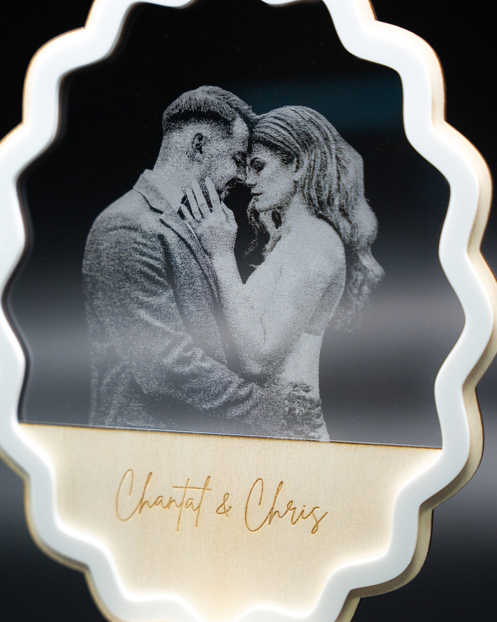Eure Liebe, verewigt – Personalisiertes Acryl Foto