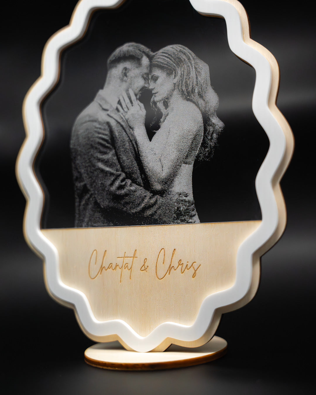 Eure Liebe, verewigt – Personalisiertes Acryl Foto