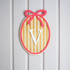 Wanddeko "Initiale" aus Holz & Acryl