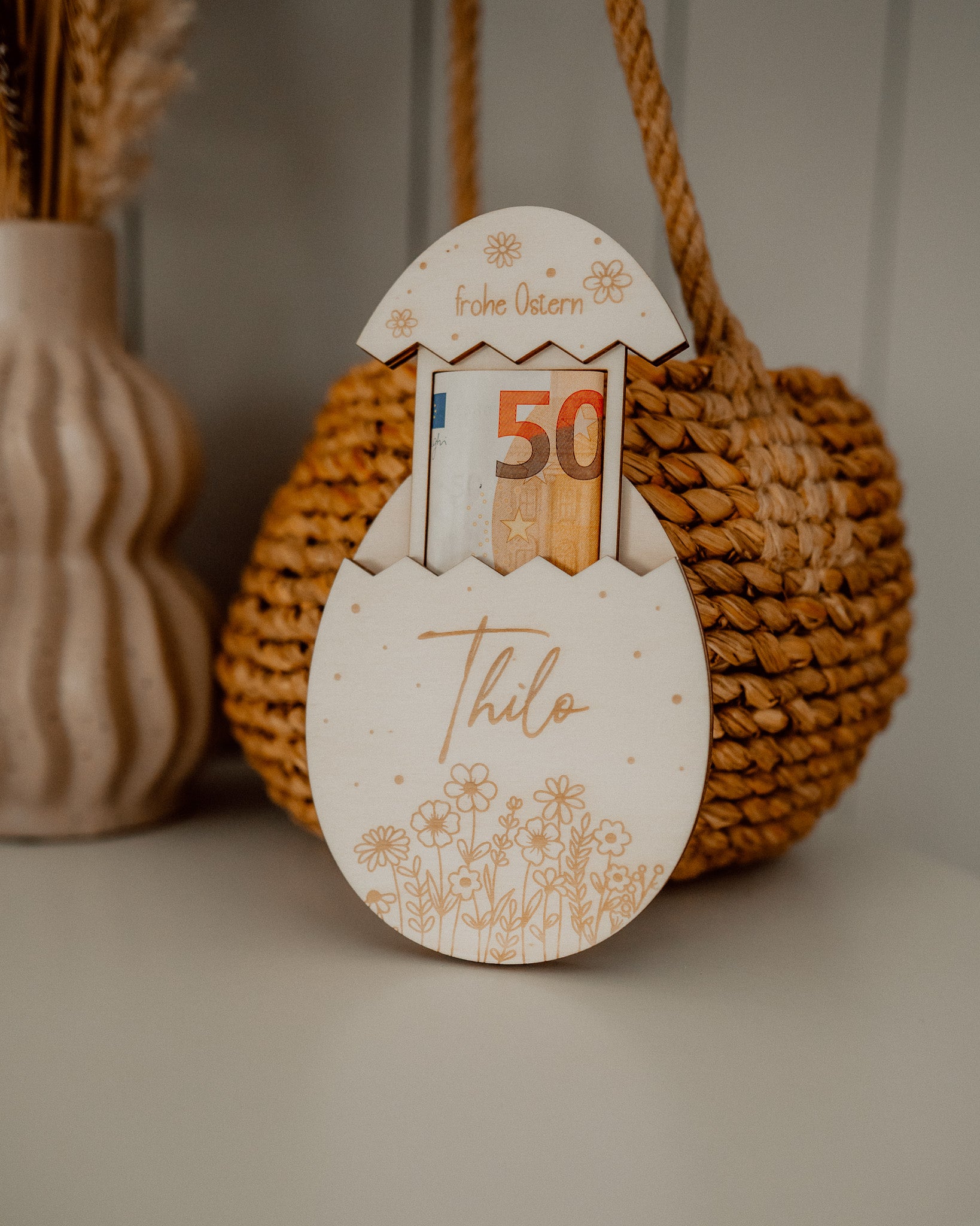 Personalisiertes Osterei als Geldgeschenk – die besondere Geschenkidee zu Ostern