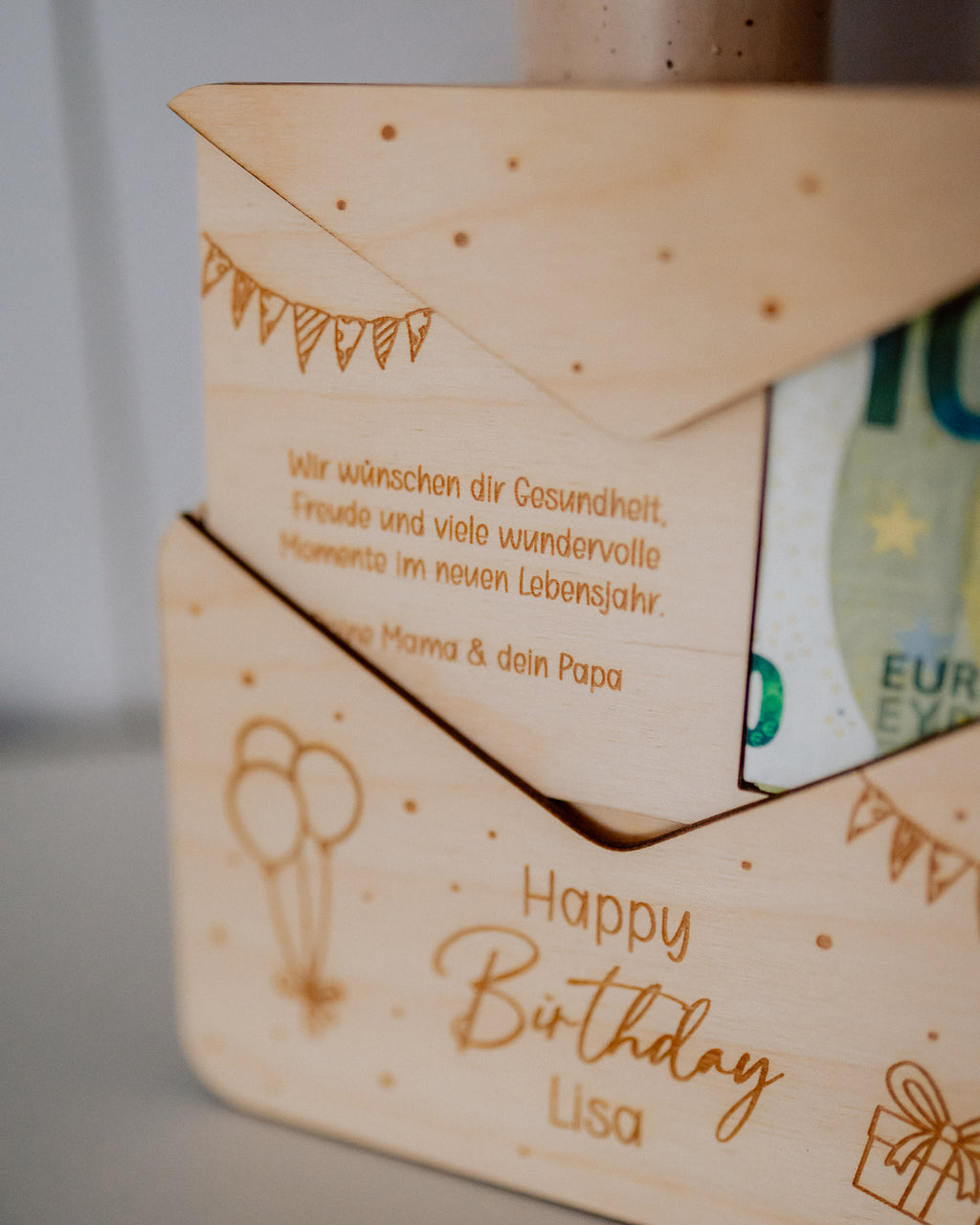Geldgeschenk - Happy Birthday