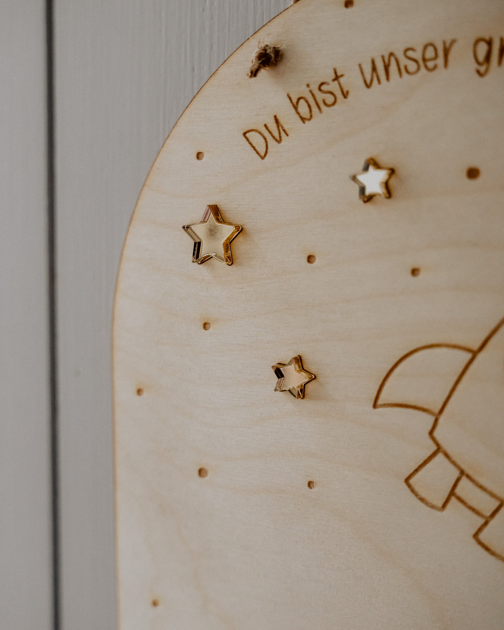 Handabdruck - Rakete