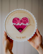 Für Mama - personalisiertes Herz