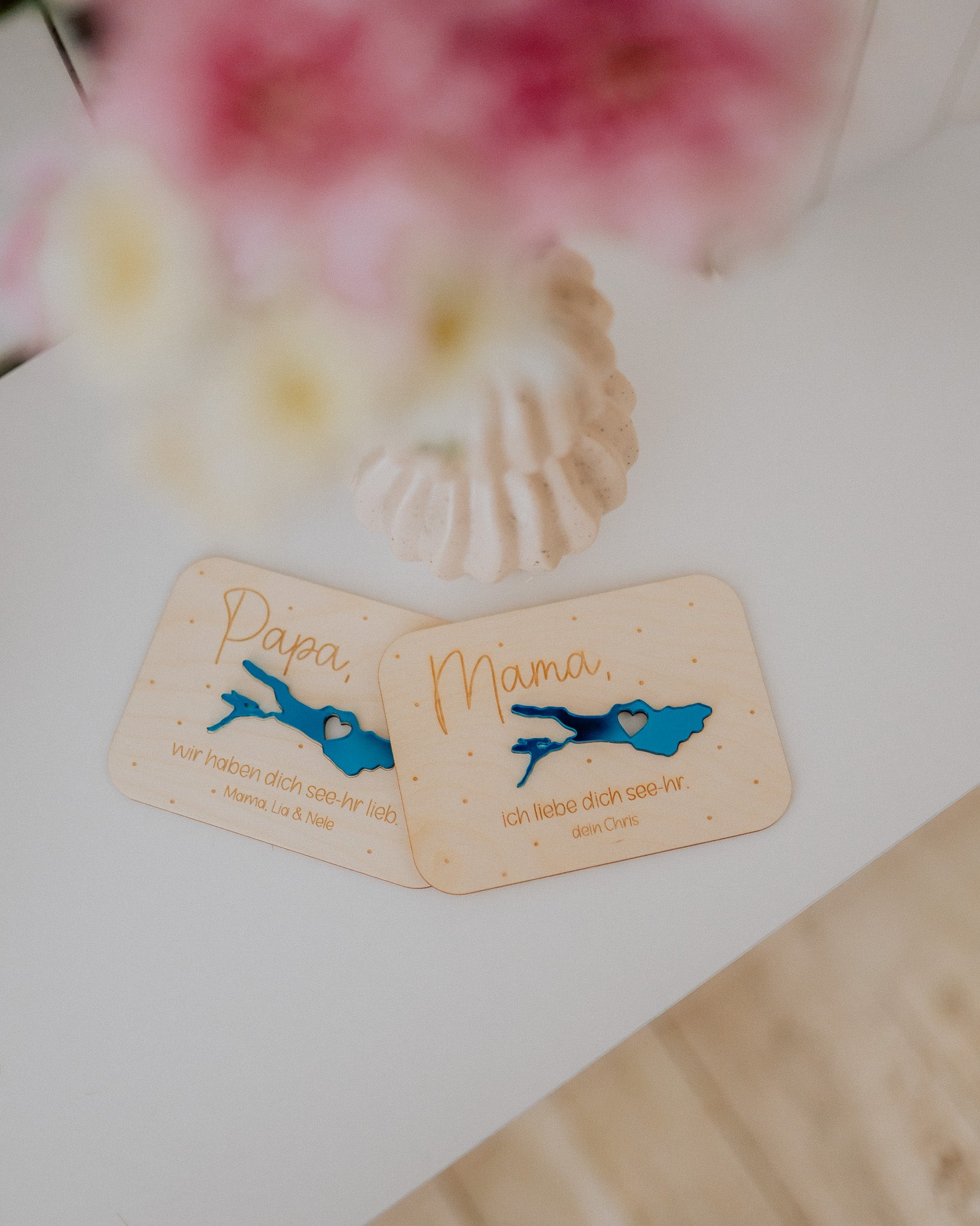 Grußkarte "Bodensee" für Mama, Papa, Oma & Opa