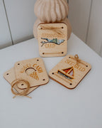Geldgeschenk-Bodensee - 3er Set  aus Holz