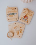 Geldgeschenk-Bodensee - 3er Set  aus Holz