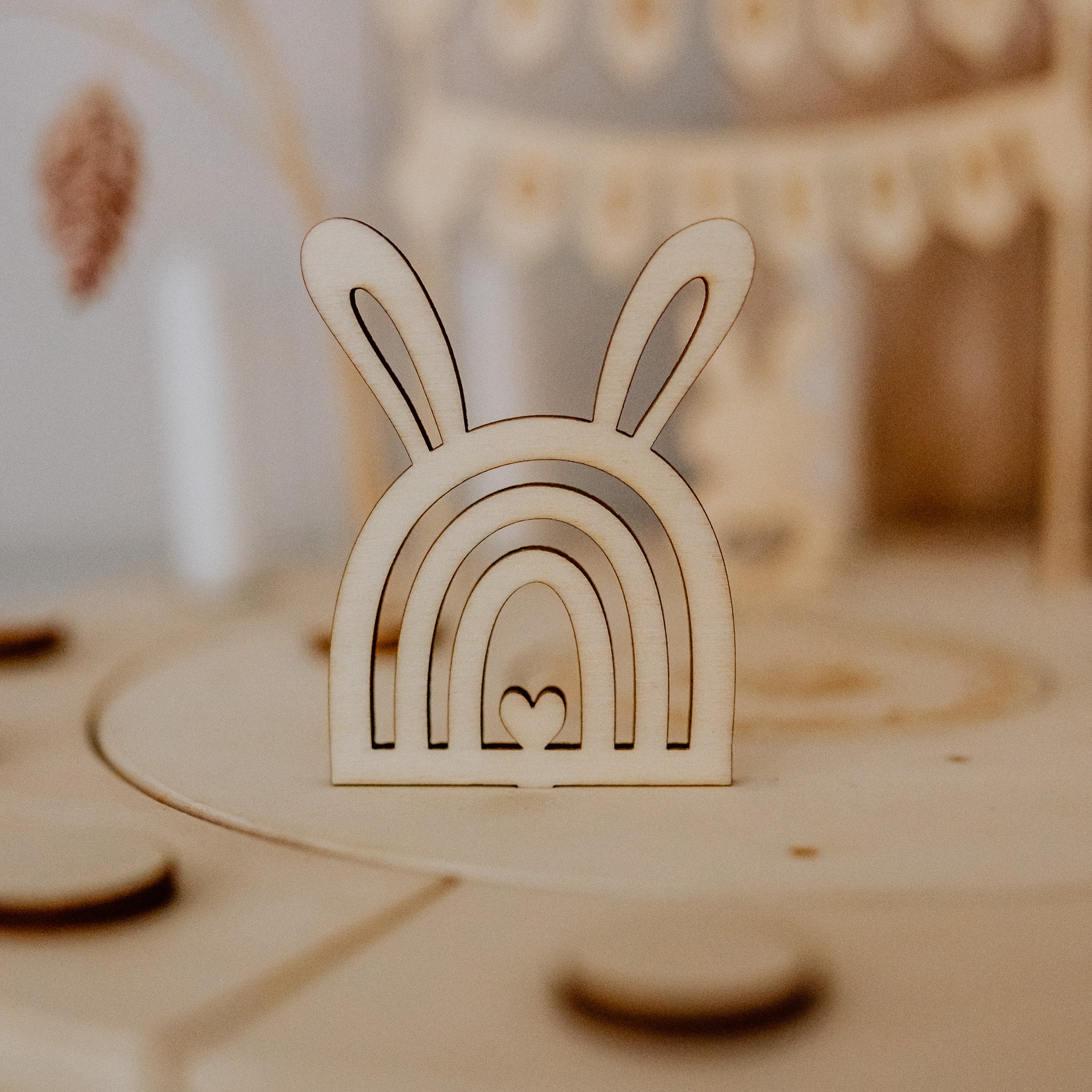 Holzkranz "Ostern" - erweiterbar für Geburtstage