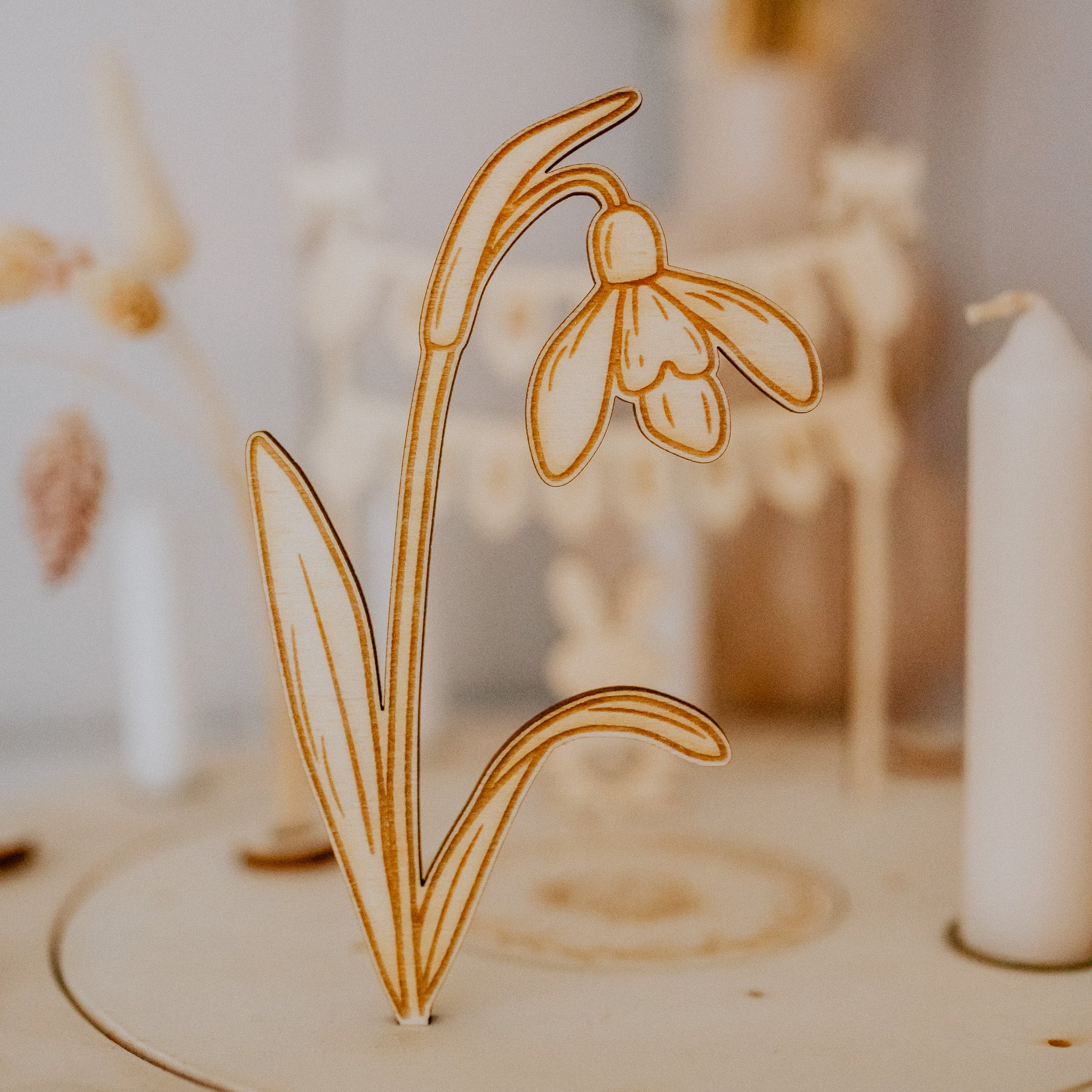 Holzkranz "Ostern" - erweiterbar für Geburtstage