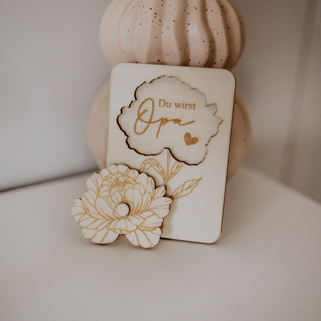 Schwangerschafts-Ankündigung