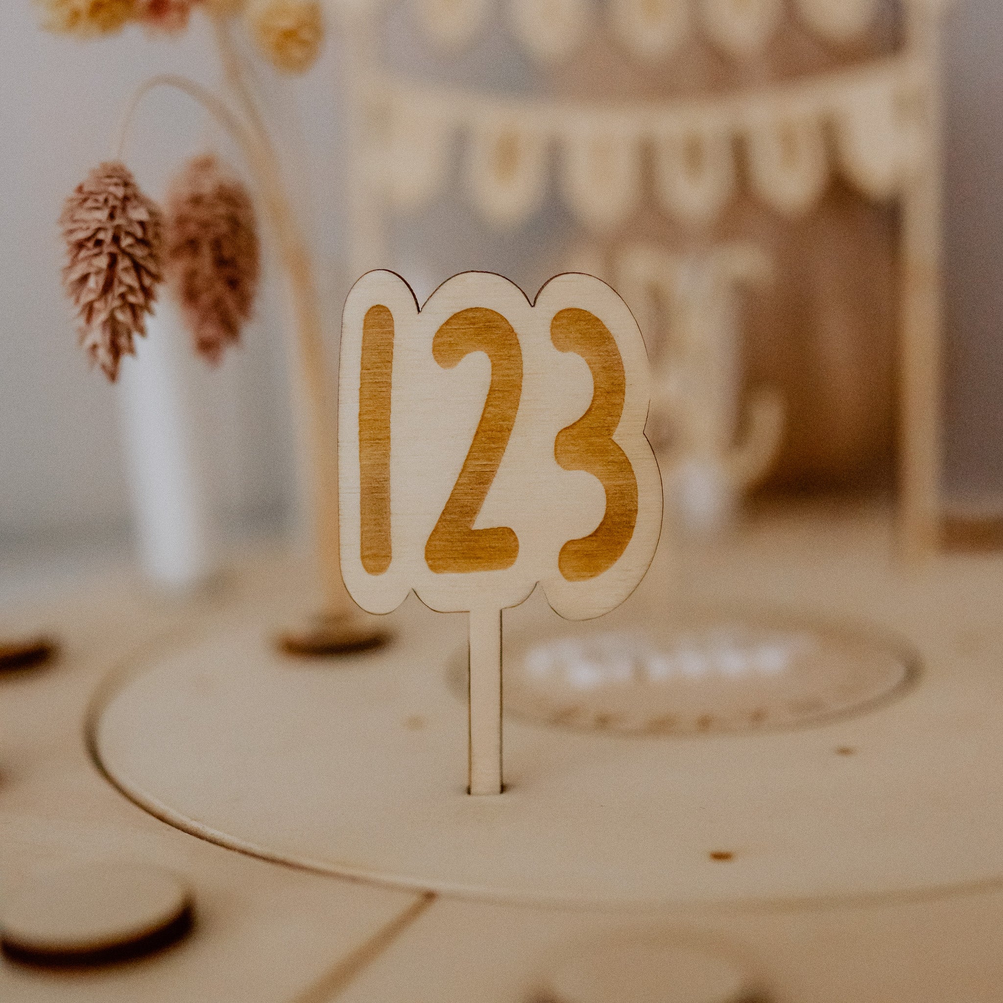 Holzkranz "Einschulung" - erweiterbar für Festtage