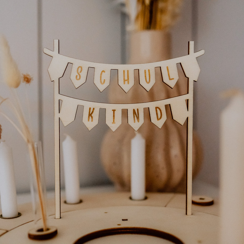 "Einschulung" Erweiterungs-Motive für alle Holzkränze