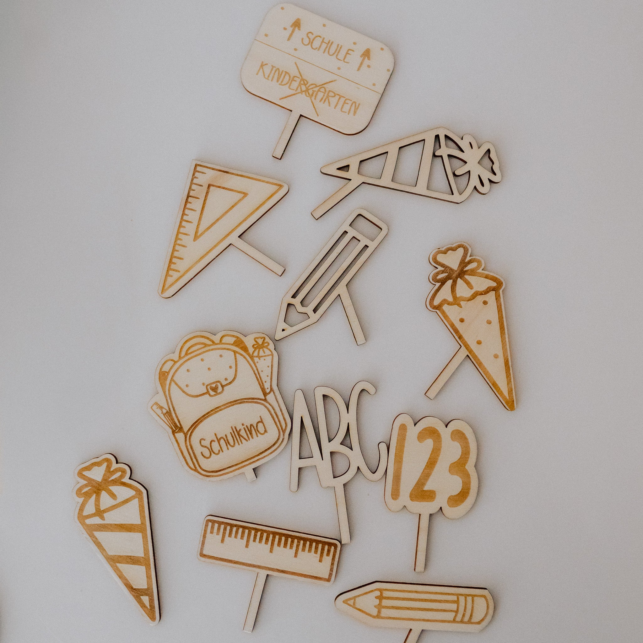 "Einschulung" Erweiterungs-Motive für alle Holzkränze