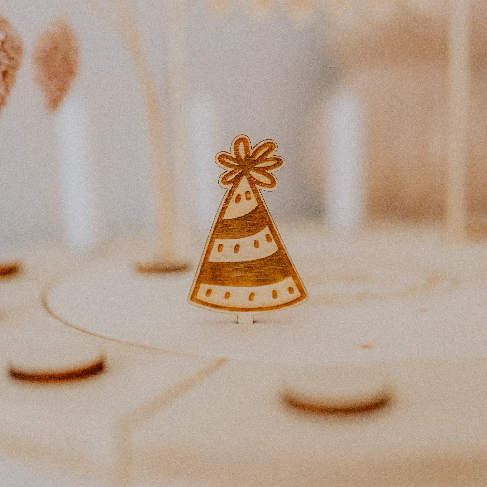 Holzkranz Geburtstag - erweiterbar für Festtage