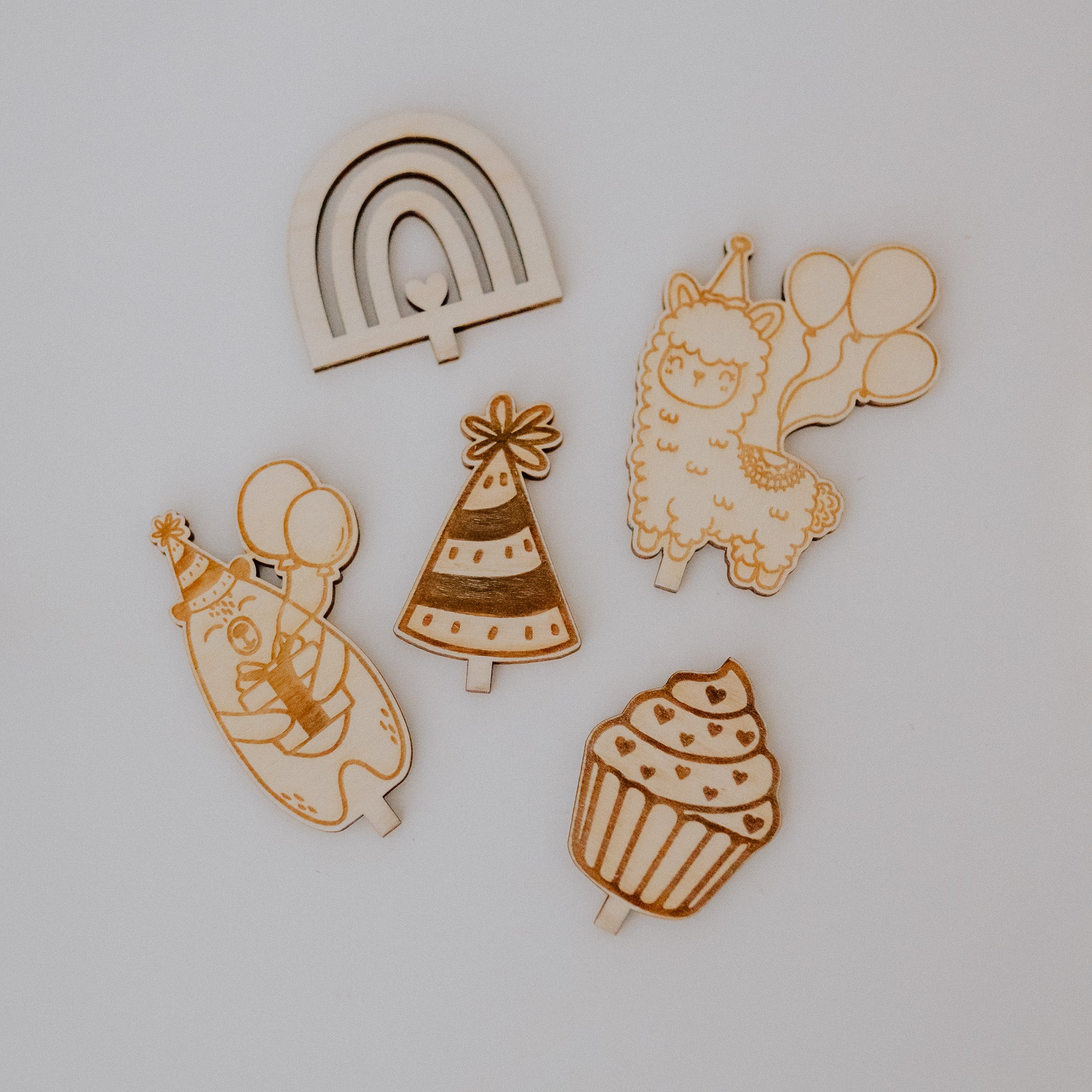 "Geburtstag" Erweiterungs-Motive für alle Holzkränze