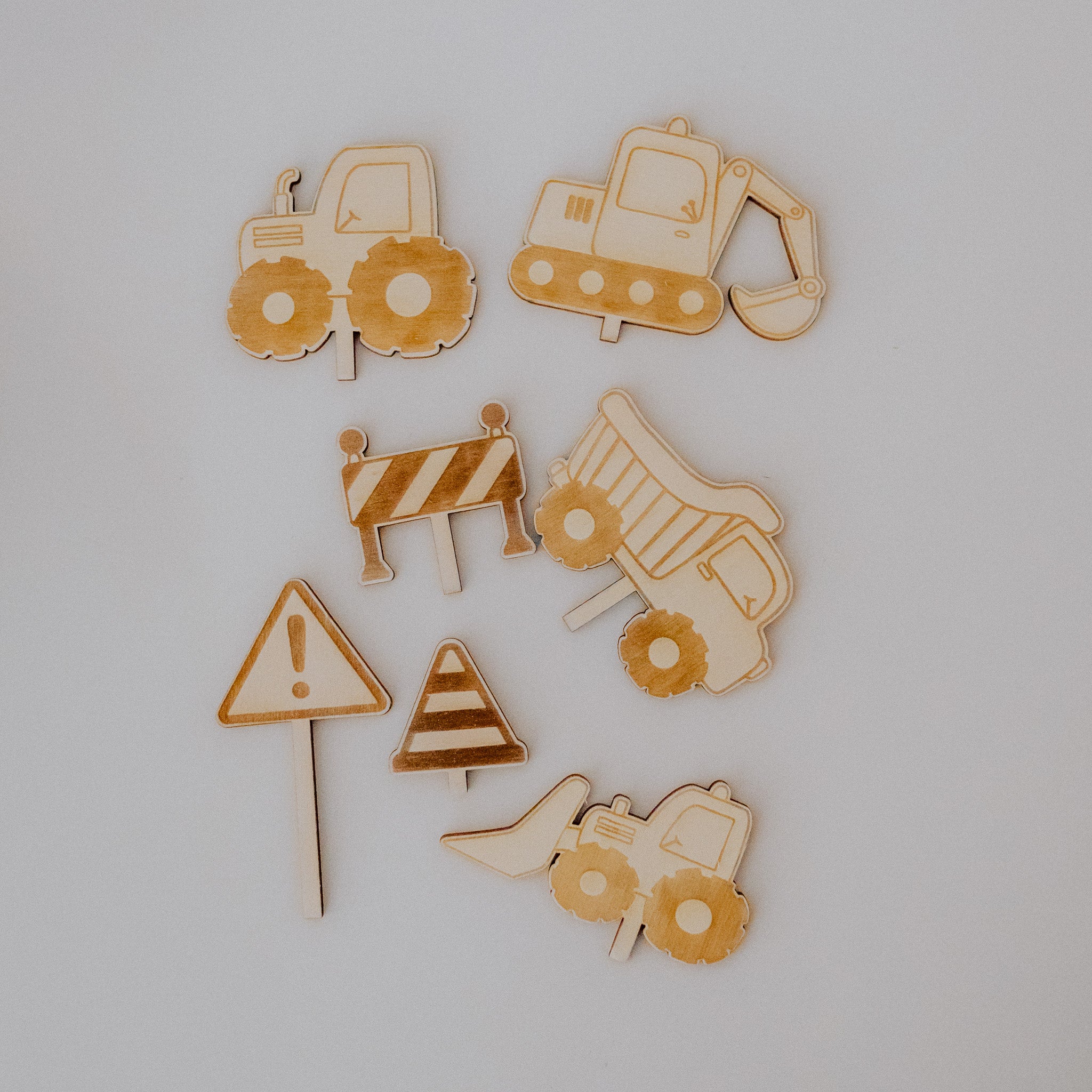 "Baustelle" Erweiterungs-Motive für alle Holzkränze