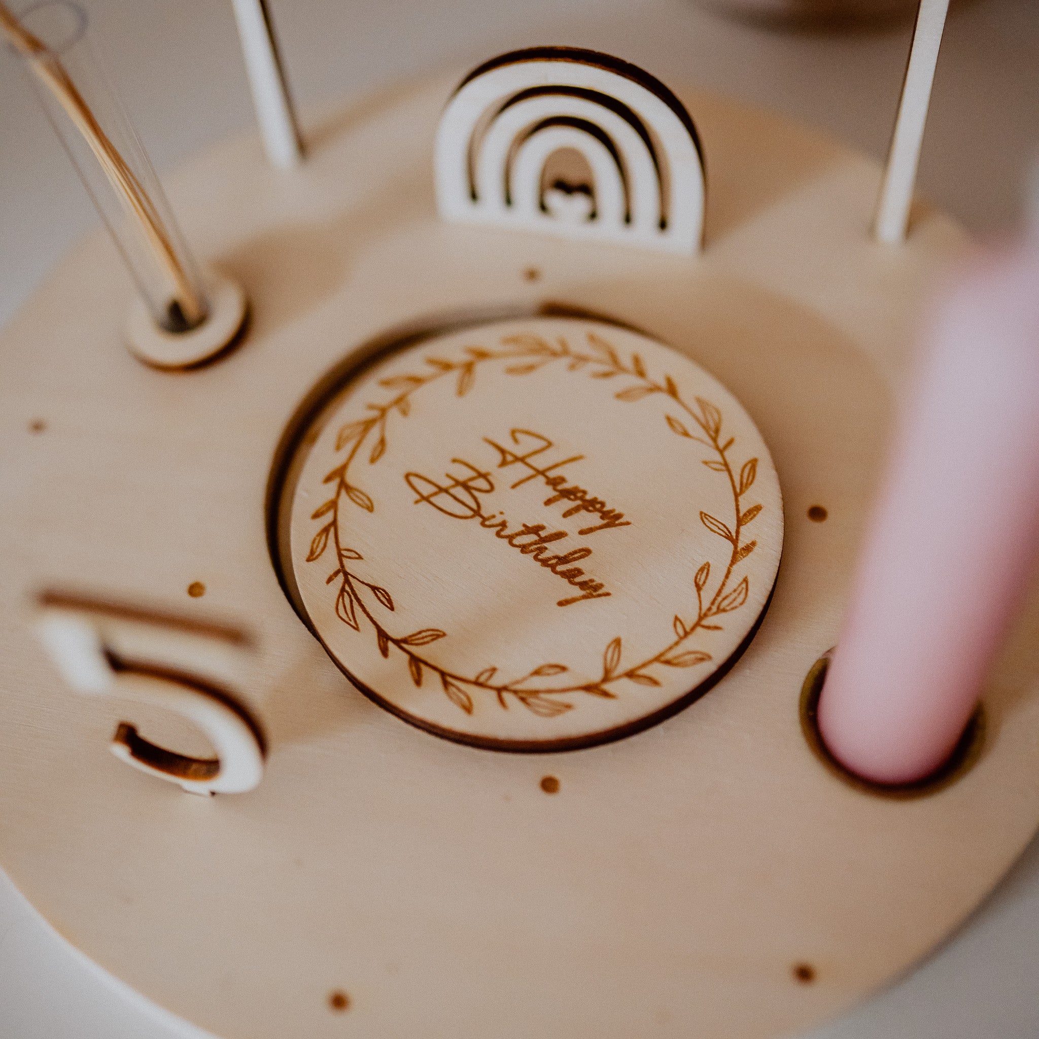 "Geburtstag" Erweiterungs-Motive für alle Holzkränze