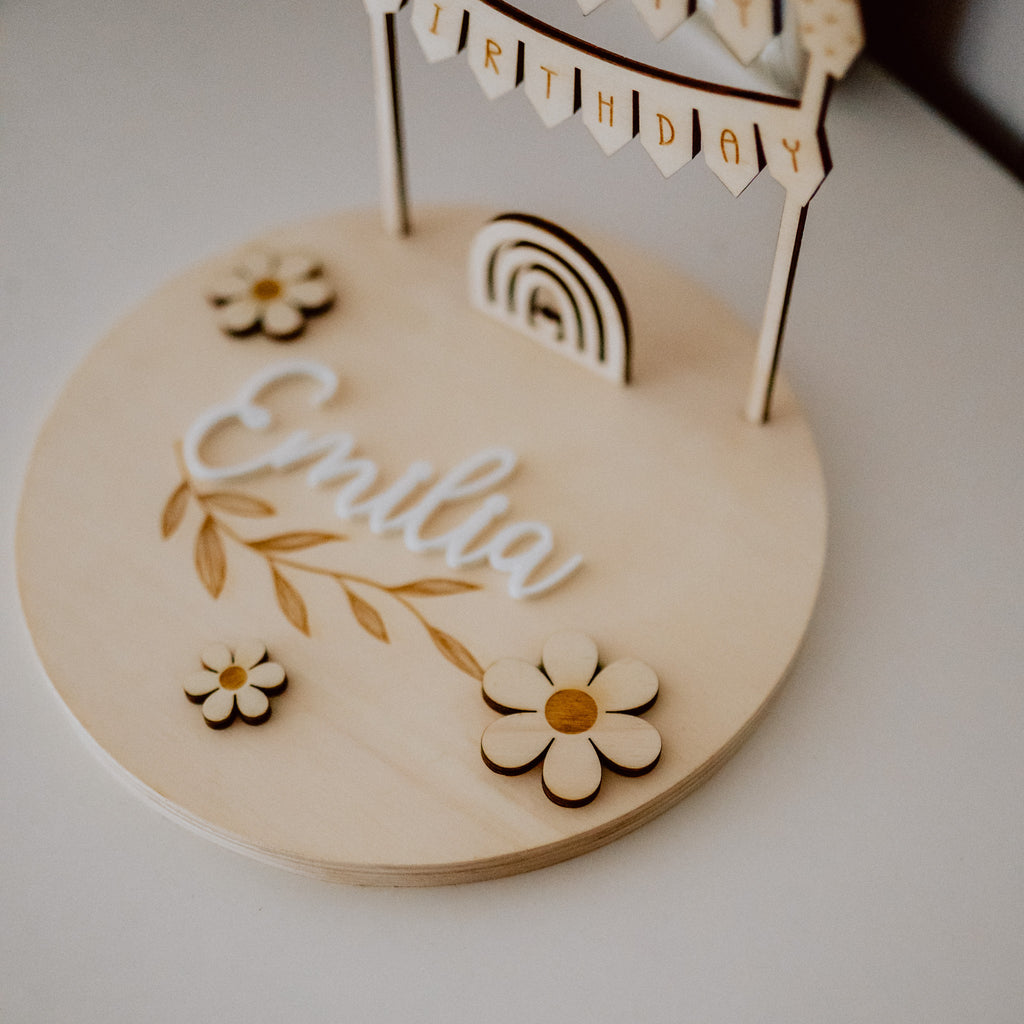 "Motiv-Abdeckung" für den Holzkranz