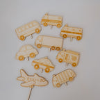 "Fahrzeuge" Erweiterungs-Motive für alle Holzkränze