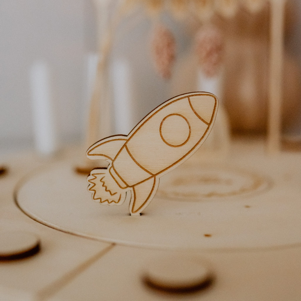 "Weltraum" Erweiterungs-Motive für alle Holzkränze