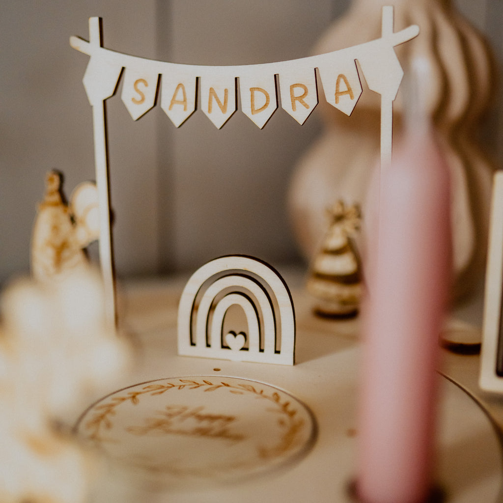 "Geburtstag" Erweiterungs-Motive für alle Holzkränze