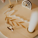 Holzkranz "Geburtstag" mit Acryl-Name