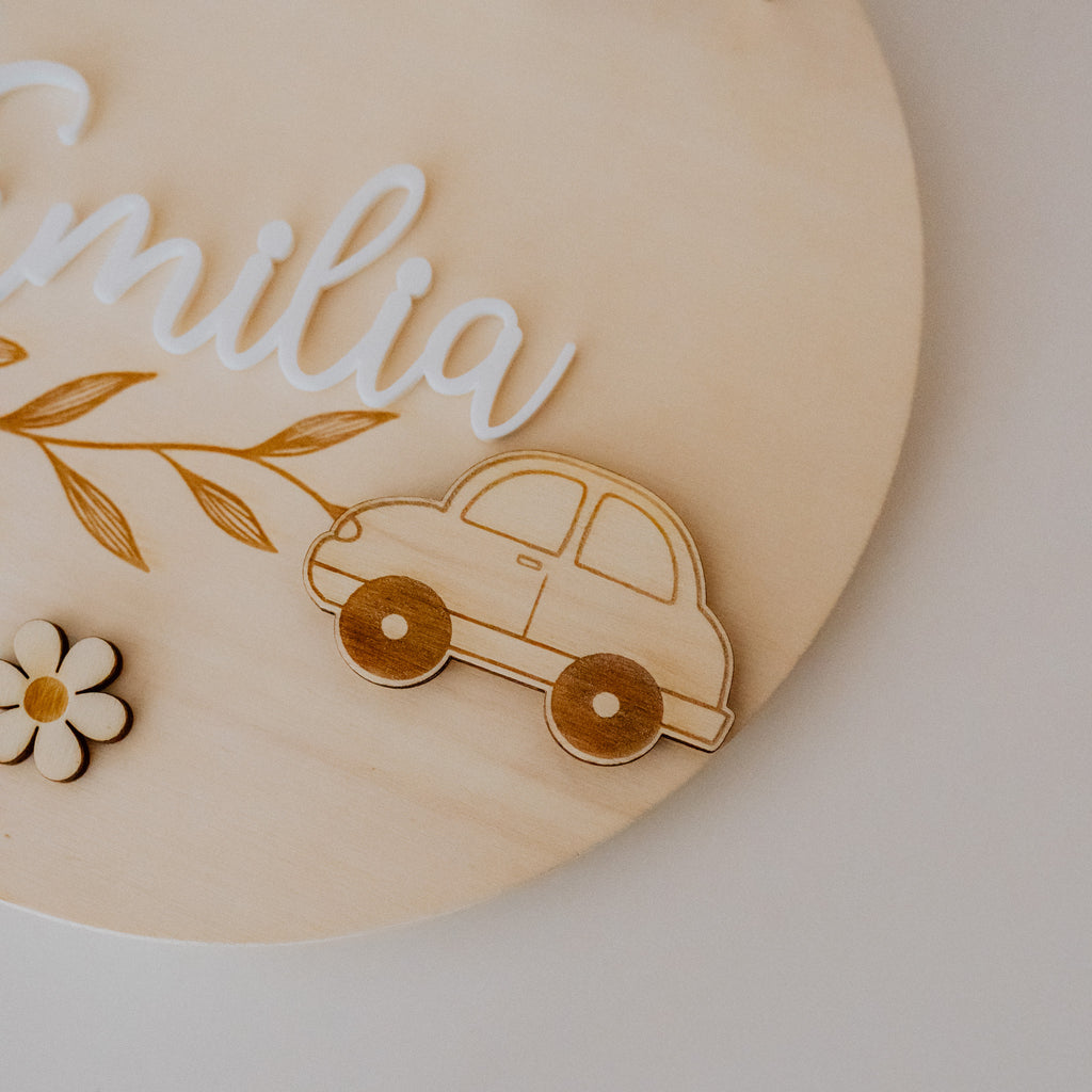 "Motiv-Abdeckung" für den Holzkranz