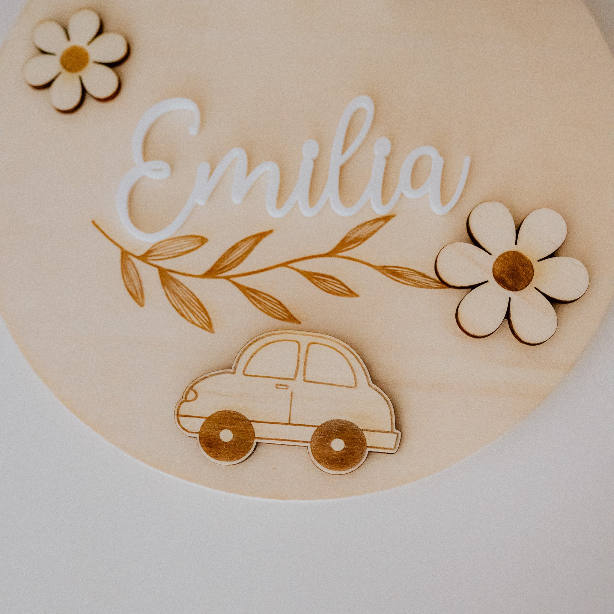 "Motiv-Abdeckung" für den Holzkranz