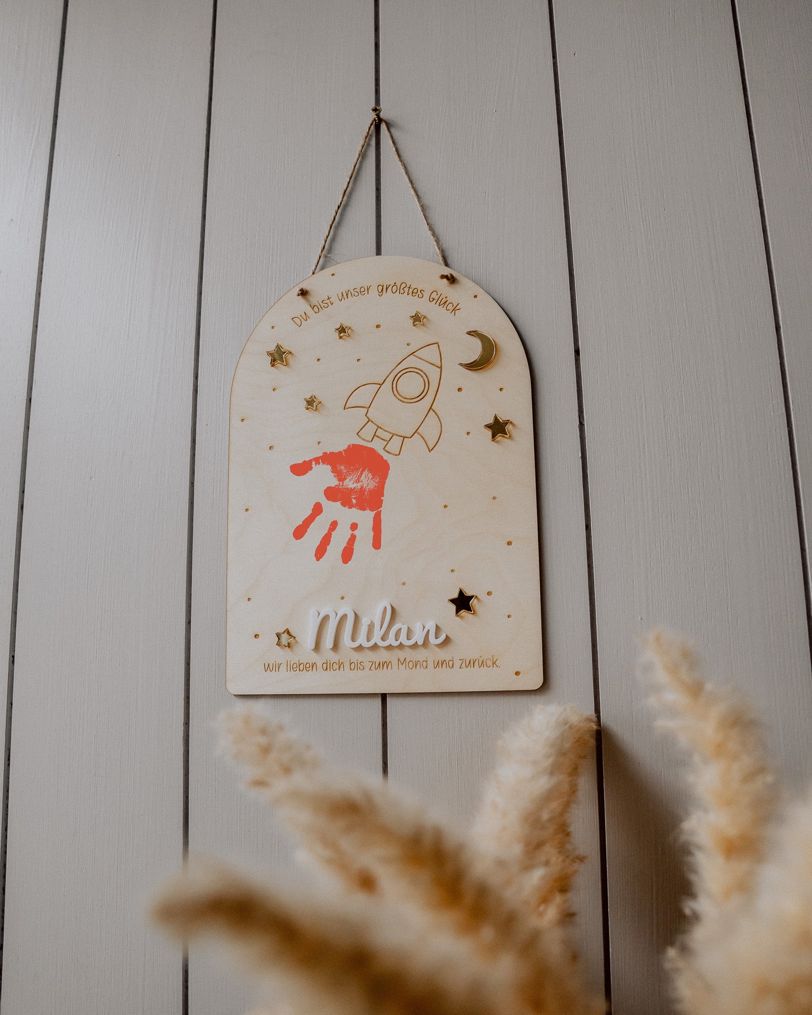 Handabdruck - Rakete