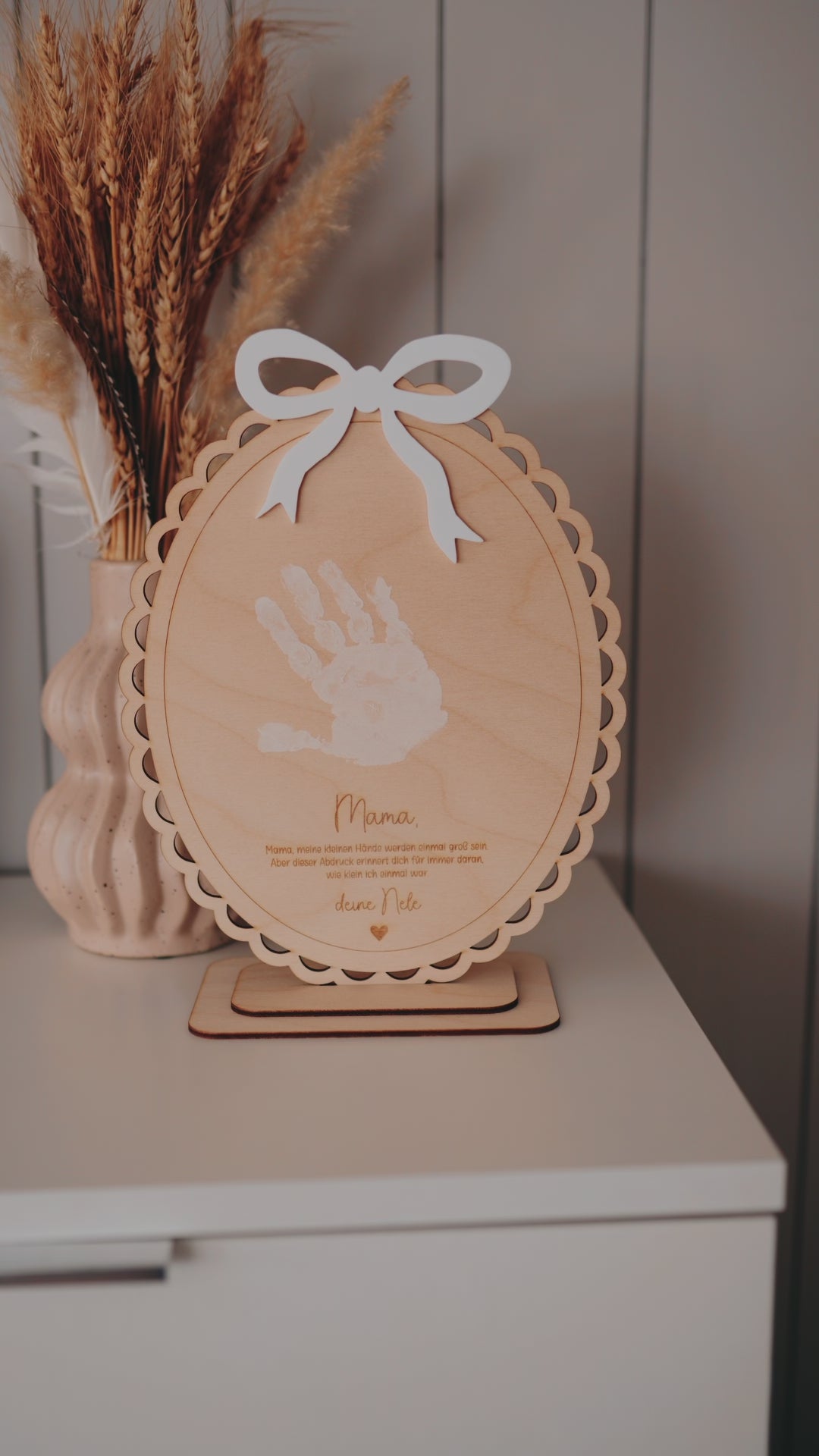 Handabdruck - für die Ewigkeit