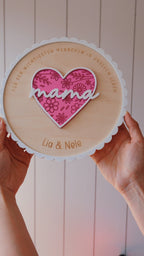 Für Mama - personalisiertes Herz