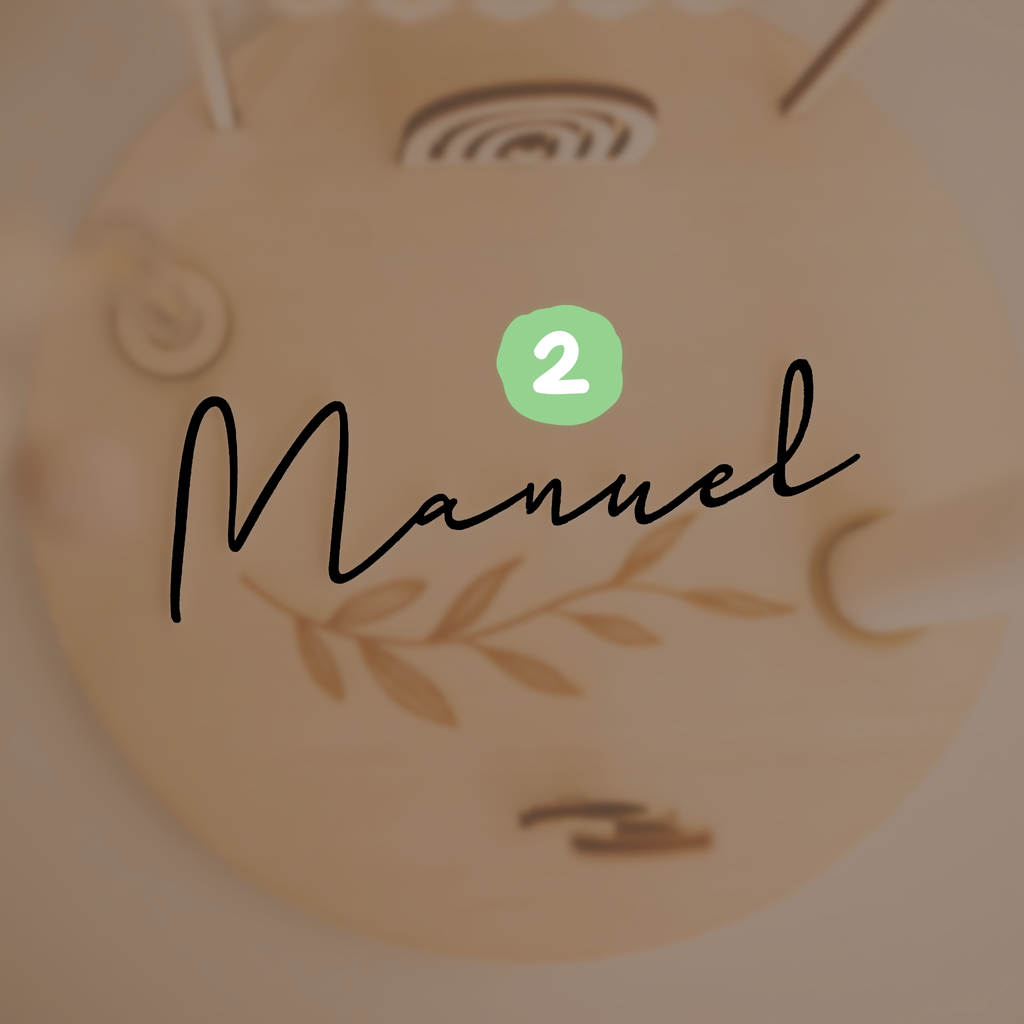 Zusätzlicher Name für den Holzkranz "Geburtstag mit Acryl-Name"