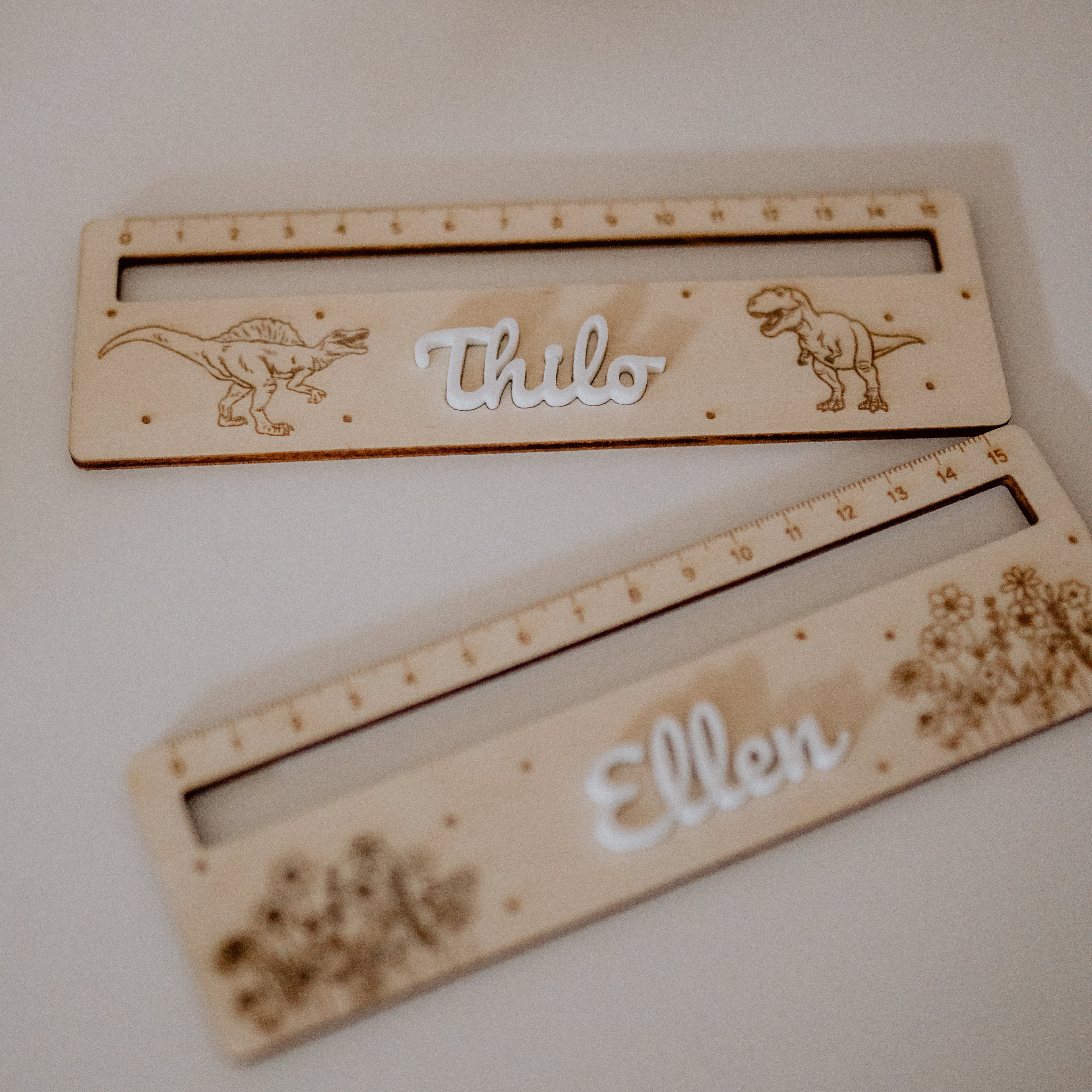 Lesehilfe mit Lineal