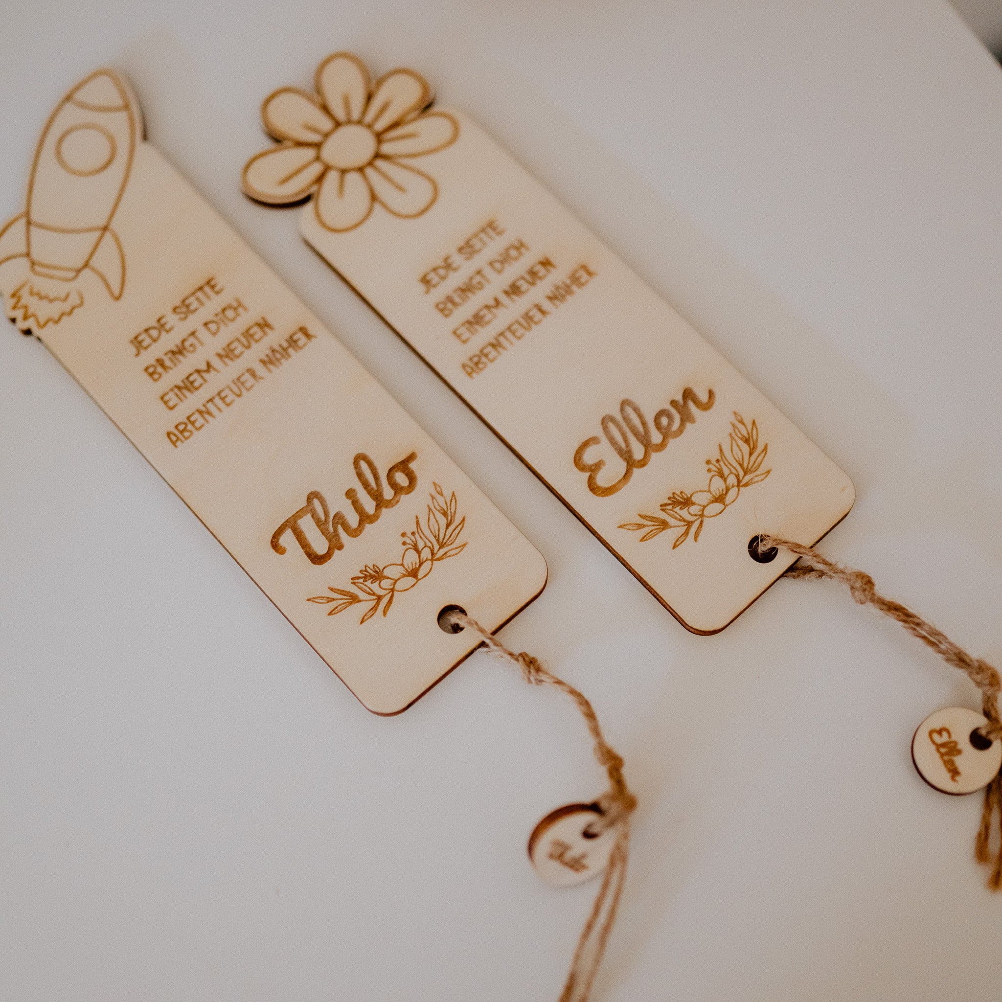 Lesezeichen - personalisiert