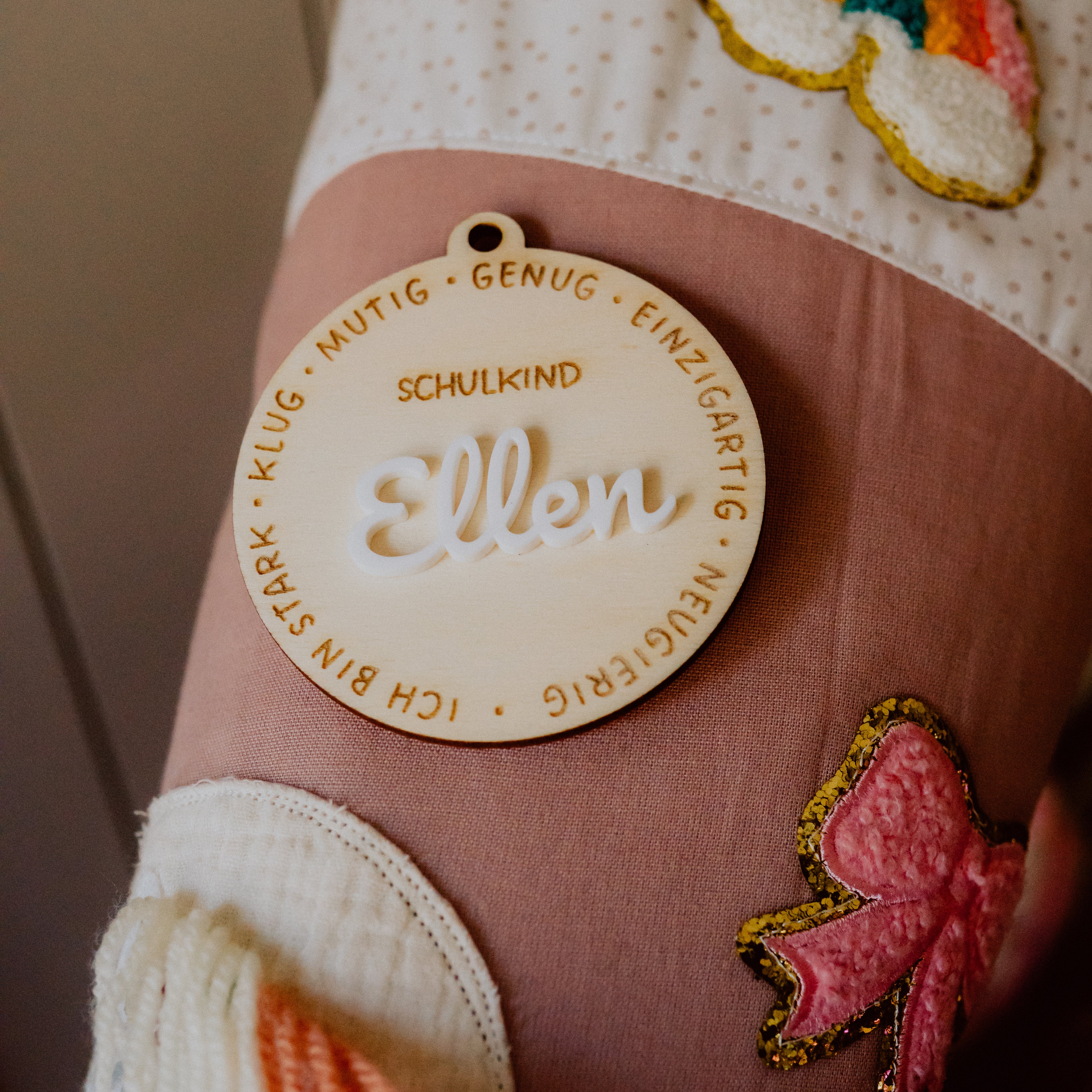 Anhänger für die Schultüte - Affirmation